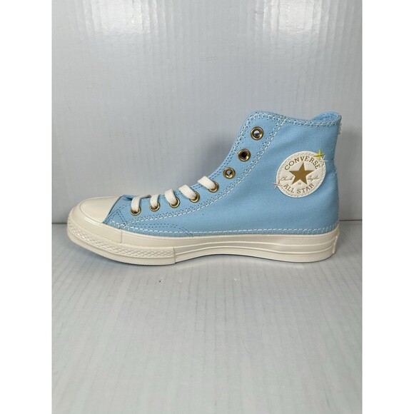 Size 8.5 Mens Converse Chuck 70 HI True Sky Blue Shoes Sneaker A09838C NEW - Picture 5 of 9